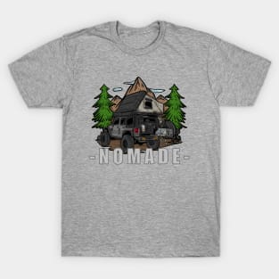 Nomade Jeep Wrangler - Grey T-Shirt